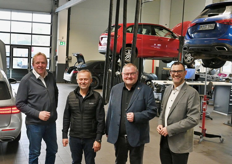 Firmenbesuch bei Mercedes Rieger