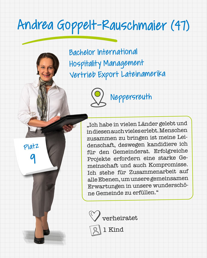 Listenplatz 9 - Andrea Goppelt-Rauschmaier